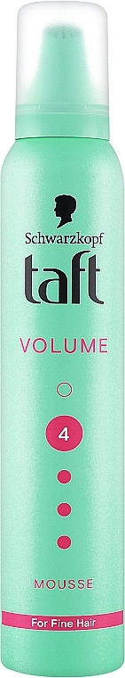 Пена-мусс для тонких волос "Объем", сверхсильная фиксация 4 - Taft True Volume 4
