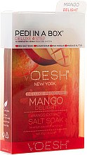 Набір для педикюру "Манго" - Voesh Pedi In A Box Deluxe 4 Step Pedicure Mango Delight — фото N1