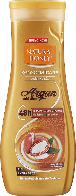 Лосьйон для тіла "Арганія" - Natural Honey Elixir De Argan Body Lotion — фото N1