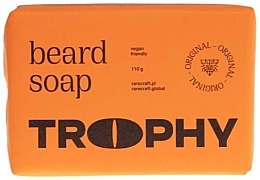 Парфумерія, косметика Мило для бороди "Трофей"  - RareCraft Trophy Beard Soap