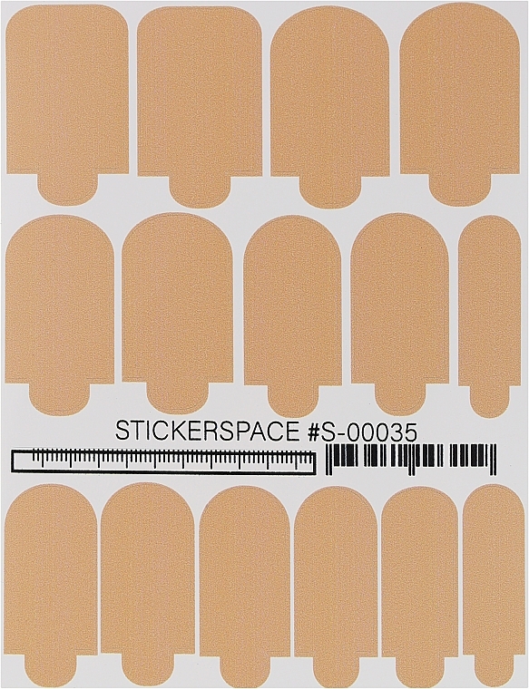 Дизайнерские наклейки для ногтей "Wraps S-00035" - StickersSpace — фото N1