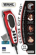 Машинка для підстригання волосся, 11 аксесуарів - Wahl Close Cut Pro 20105-0465 Red — фото N2