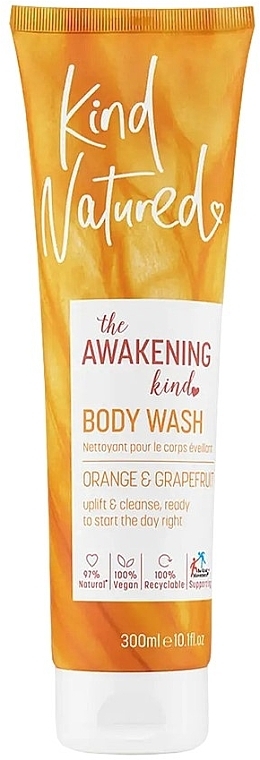 Гель для душа "Grapefruit & Orange" - Kind Natured Awaken Body Wash — фото N1