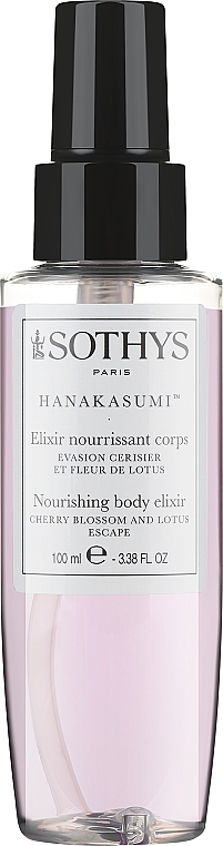 Насыщенный эликсир для тела с вишней и лотосом - Sothys Nourishing Body Elixir Cherry Blossom And Lotus Escape — фото N1