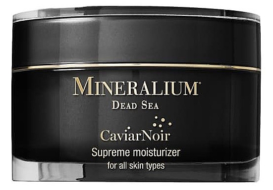 Высокоэффективный увлажняющий крем для лица на основе экстракта чёрной икры - Mineralium Caviar Noir Supreme Moisturizer — фото N1