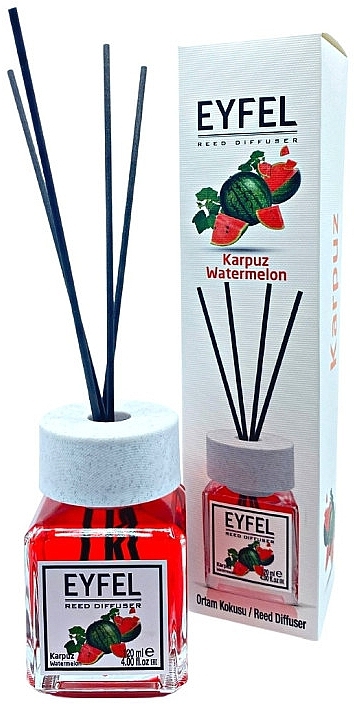 Аромадиффузор "Арбуз" - Eyfel Perfume Reed Diffuser Watermelon — фото N1