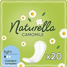 Парфумерія, косметика Щоденні гігієнічні прокладки, 20 шт. - Naturella Camomile Normal