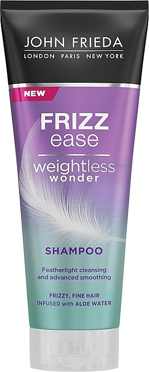 Шампунь для надання гладкості й дисципліни тонкому волоссю - John Frieda Frizz Ease Weightless Wonder — фото N1