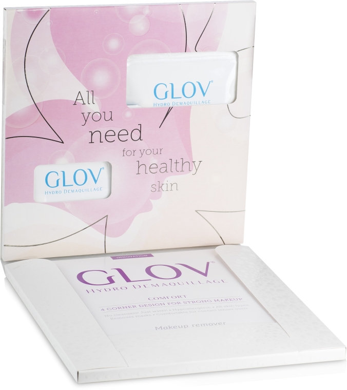 Подарочный набор - Glov Hydro Cleansing Silver (glow/3pc) — фото N2