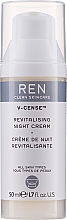 Зволожувальний нічний крем - Ren V-Cense Revitalising Night Cream — фото N1