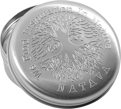 Алюминиевая мыльница круглой формы - Natava — фото N1