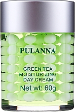 Духи, Парфюмерия, косметика Увлажняющий защитный дневной крем для лица - Pulanna Green Tea Moisturizing Day Cream 