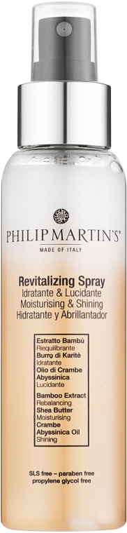Оживляющий спрей для волос - Philip Martin's Revitalizing Spray Hydrating and Glossing