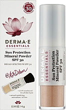 Сонцезахисна мінеральна пудра для обличчя - Derma E Mineral Face Powder SPF 30 — фото N2