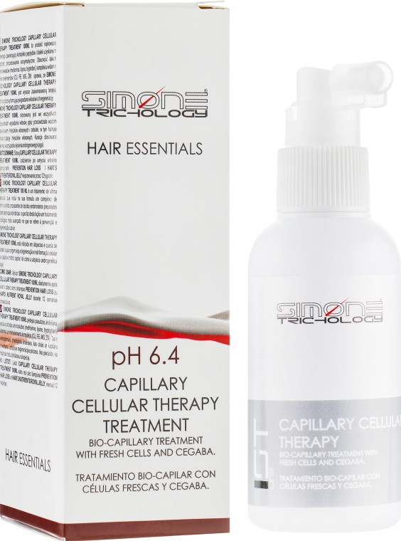 Лосьон для волос "Клеточная терапия" - Simone Trichology Capillary Cellular Therapy Treatment — фото N2