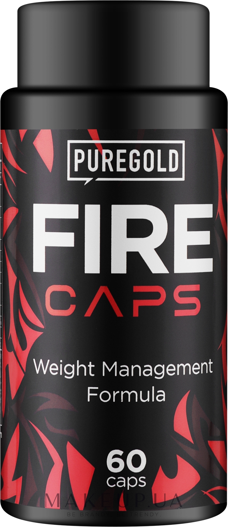 Жиросжигатель для контроля веса - PureGold Protein Fire Caps — фото 60шт