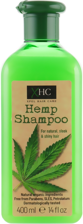 Шампунь для волосся "Конопля" - Xpel Marketing Ltd Hair Care Hemp Shampoo — фото N1