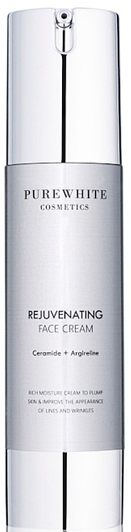 Омолоджувальний крем для обличчя - Pure White Cosmetics Rejuvenating Face Cream — фото N1