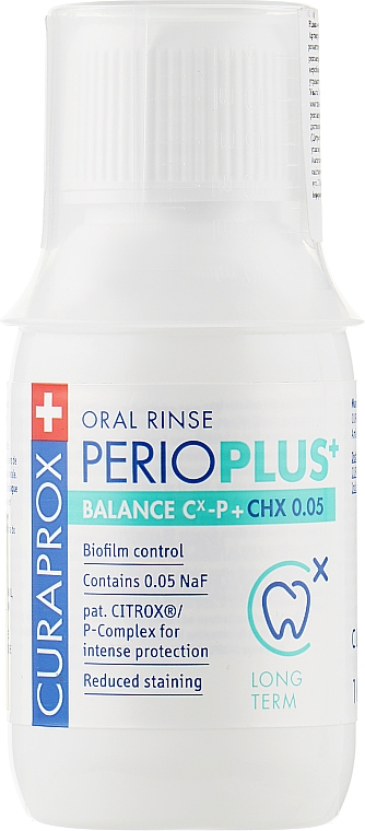 Ополаскиватель для полости рта, 0,05% хлоргексидина - Curaprox Perio Plus+