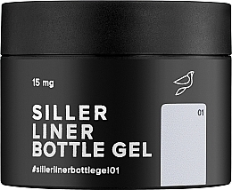 Гель для нігтів, банка - Siller Bottle Liner Gel — фото N1
