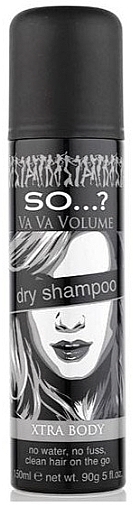 Сухий шампунь з нотами манго, квітів апельсина та ванілі - So…? Va Va Volume Dry Shampoo Xtra Body — фото N1