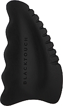 Парфумерія, косметика Дерев'яний шкребок для тіла та обличчя гуа-ша - BlackTouch Energy Black