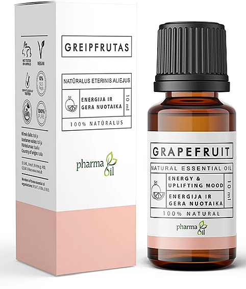 Эфирное масло "Грейпфрут" - Pharma Oil Grapefruit Essential Oil — фото N1