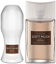 Парфумерія, косметика Avon Soft Musk Delice Fleur de Chocolate - Набір (edt/50ml + deo/50ml)