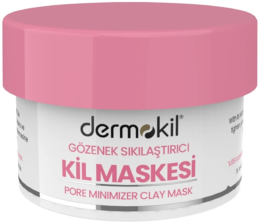 Глиняна маска для обличчя, для звуження пор - Dermokil Pore Minimizer Clay Mask — фото N1