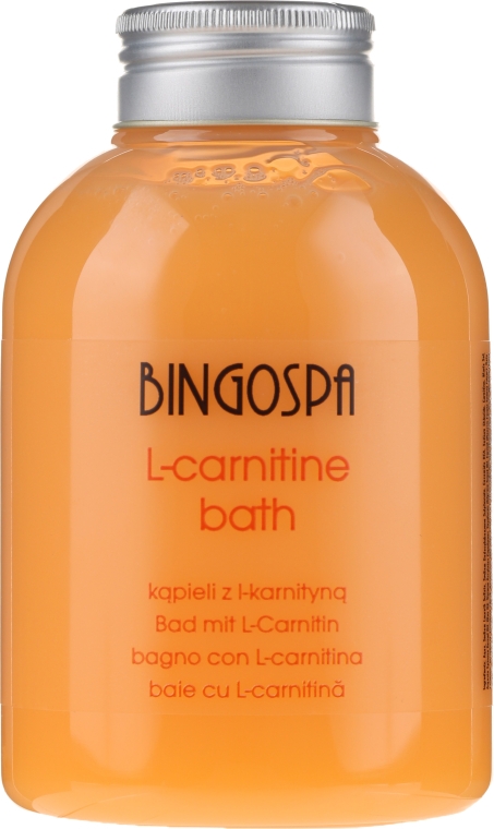 Пена для ванн молочная - BingoSpa With L-Carnitine Bath — фото N1