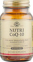 Пищевая добавка "Нутри-нано" - Solgar Nutri-Nano CoQ-10 — фото N1