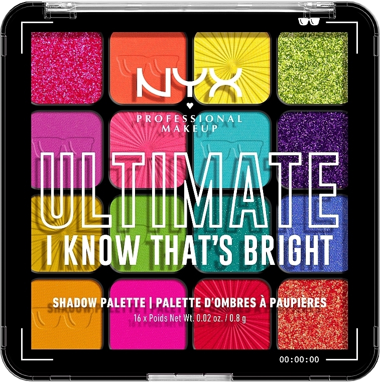 NYX Professional Makeup Ultimate Shadow Palette * - NYX Professional Makeup Ultimate Shadow Palette — фото N28