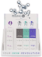 Духи, Парфюмерия, косметика Набор, 7 продуктов - LeviSsime Expositor Peeling Q Collection