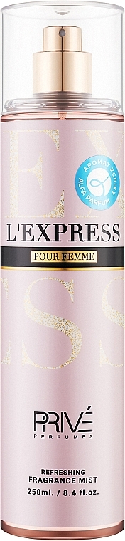 Prive Parfums L`Express - Парфюмированный спрей для тела — фото N1