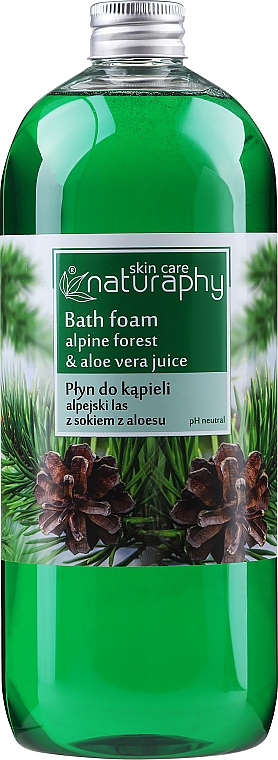 Піна для ванни "Ліс" - Bluxcosmetics Naturaphy Bath Foam — фото N1