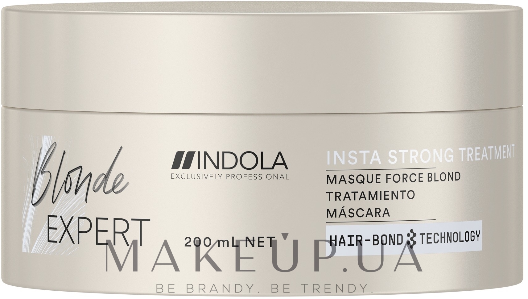 Укрепляющая маска для всех оттенков блонд - Indola Blonde Expert Insta Strong Treatment — фото 200ml