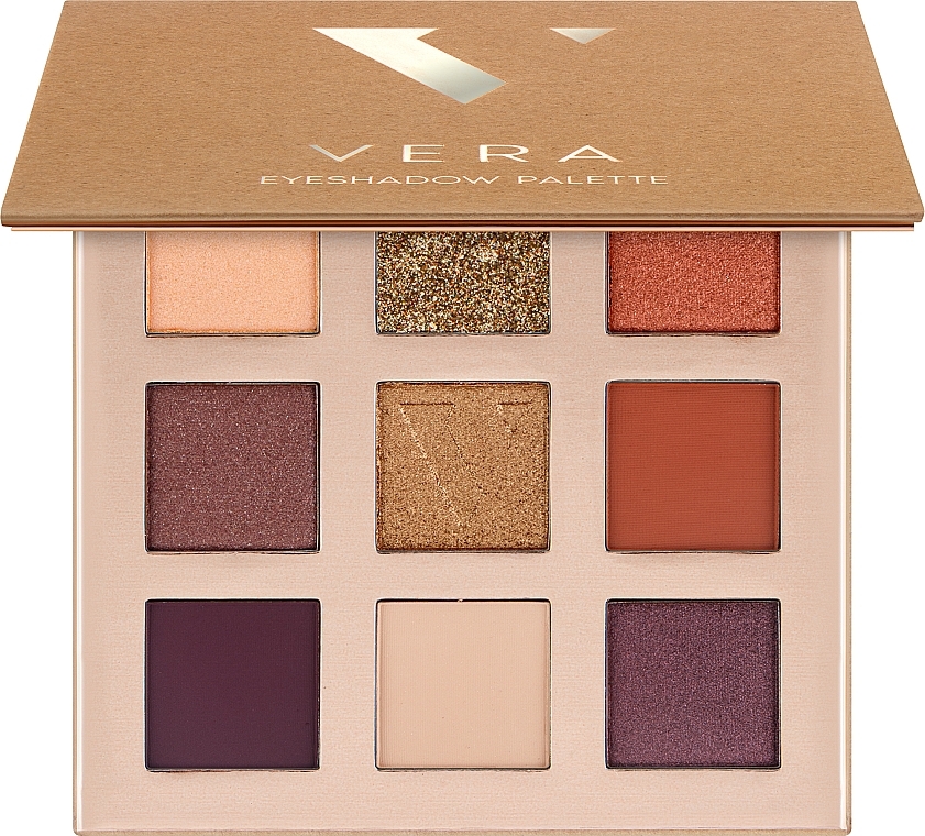 УЦЕНКА Палетка теней - Vera Beauty Eyeshadow Palette * — фото N1