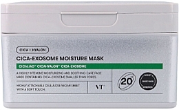 Парфумерія, косметика Екзосомна зволожувальна маска для обличчя - VT Cosmetics Cica-Exosome Moisture Mask