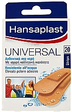 Парфумерія, косметика Пластир універсальний водостійкий, 19х72 мм - Hansaplast Universal Plaster