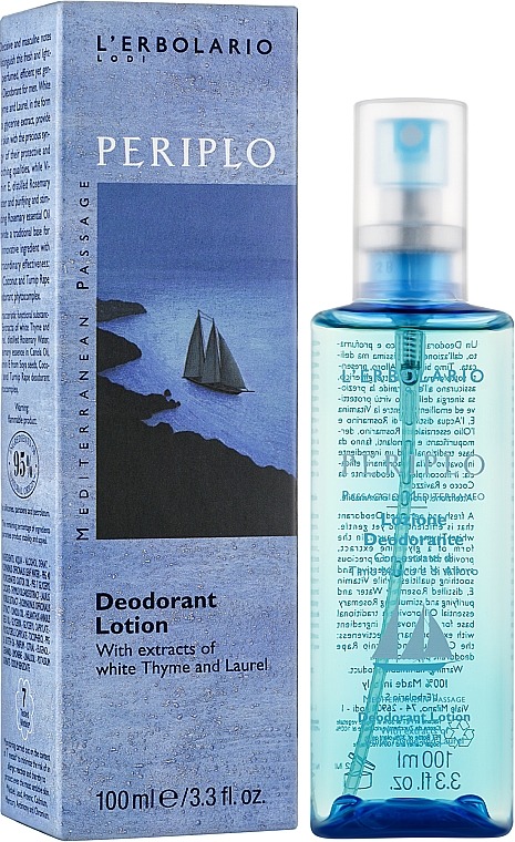 Лосьон-дезодорант "Кругосветное путешествие" - L'Erbolario Fior Deodorant Lotion — фото N2