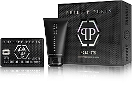 Парфумерія, косметика Philipp Plein No Limits Double Trouble Gift Set - Набір (edp/90 ml + sh/gel/150 ml) 