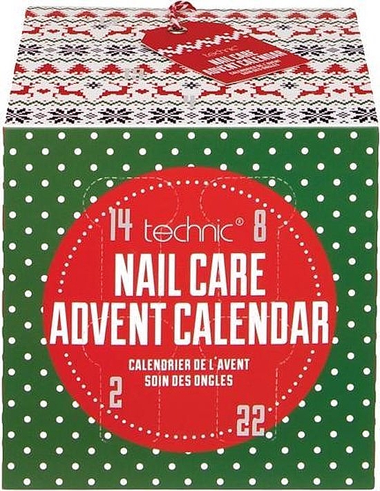 Набор "Адвент-календарь", 26 продуктов - Technic Cosmetics Nail Care Advent Calendar  — фото N1