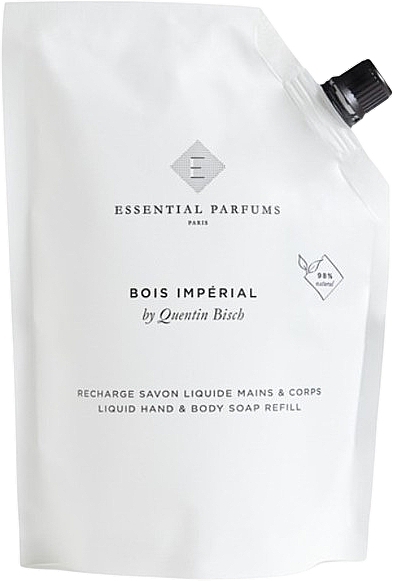 Essential Parfums Bois Imperial - Рідке мило для тіла і рук (змінний блок) — фото N1