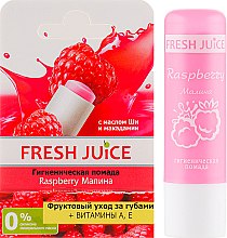 Гігієнічна помада в упаковці "Малина" - Fresh Juice Raspberry — фото N1