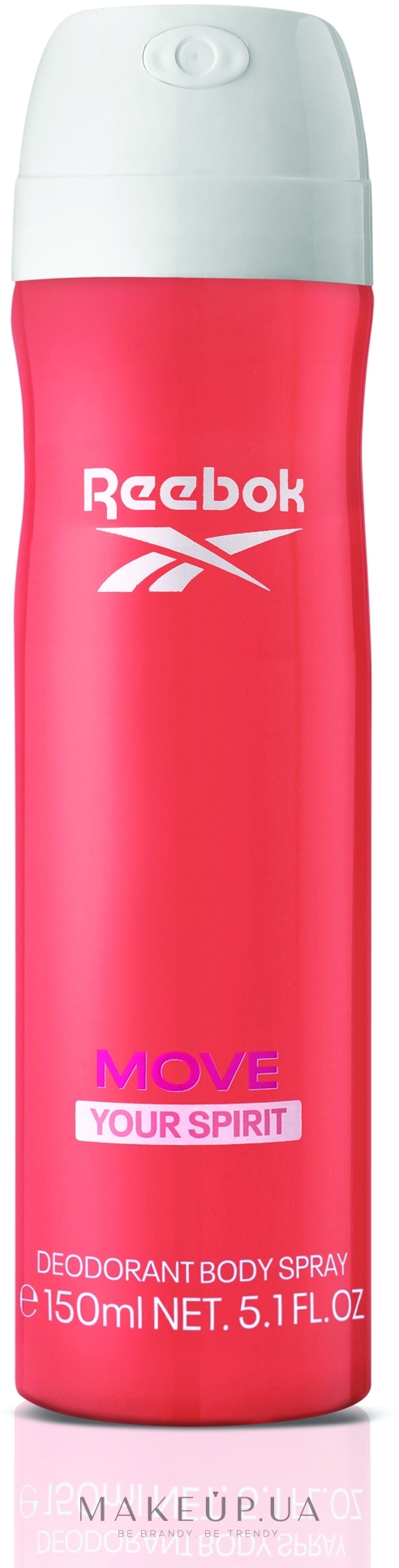 Дезодорант для тіла - Reebok Move Your Spirit Deodorant Body Spray For Women — фото 150ml