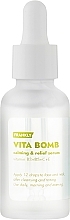Сироватка для заспокоєння шкіри з вітамінами - Frankly Vita Bomb Serum — фото N1