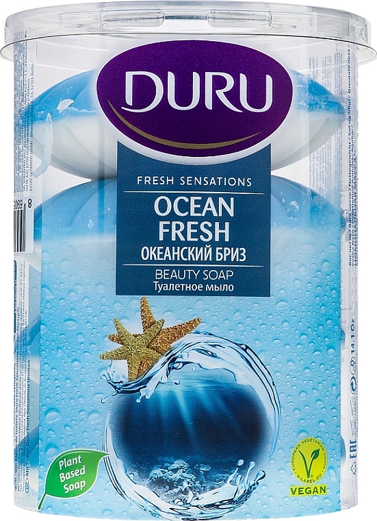 УЦЕНКА Туалетное мыло "Океанский бриз" - Duru Fresh Soap * — фото N1