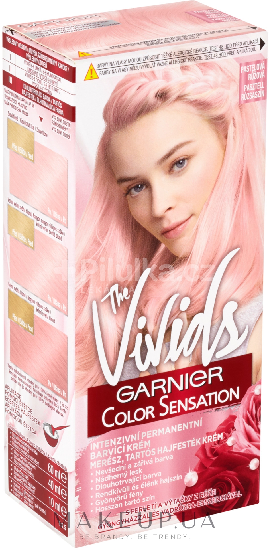 Vivids краска для волос розовая