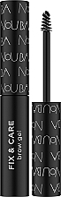 Фиксирующий гель для бровей - NoUBA Fix And Care Brow Gel — фото N1