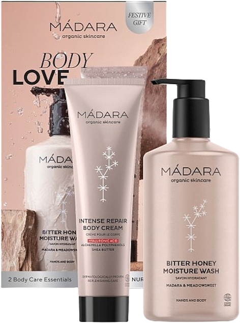 Набор - Madara Cosmetics Body Love Duo Set (b/cr/150ml + wash/500ml)  — фото N1